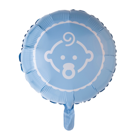 WeFiesta Helium Balloon Baby Boy 45cm | per piece