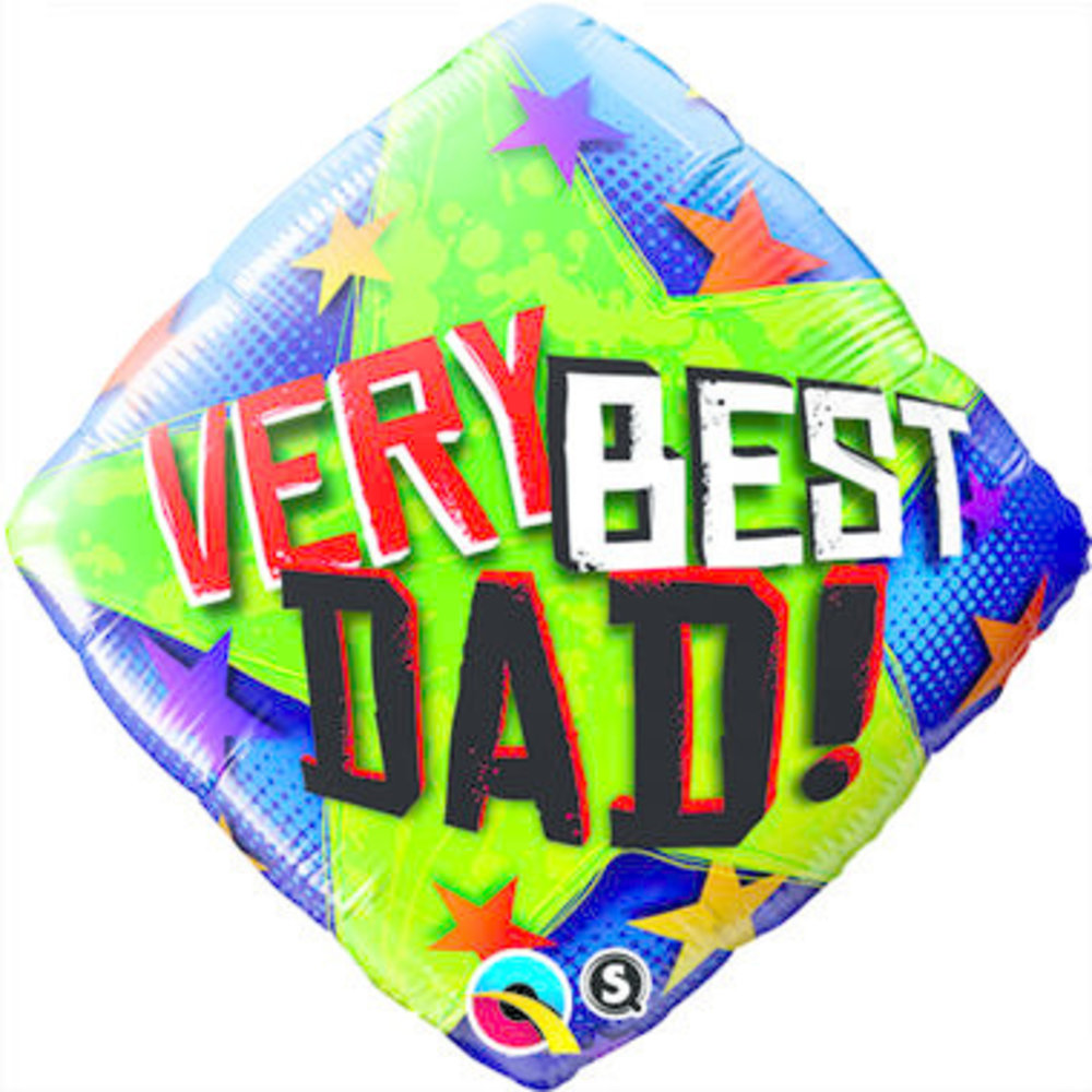 Tuf-Tuf Helium Ballon Very Best Dad 46cm | per stuk