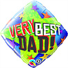 Qualatex Helium Ballon Very Best Dad 46cm | per stuk Qualatex Helium Ballon Very Best Dad 46cm | per stuk