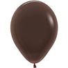 Sempertex Chocolade bruine ballonnen 30cm | 50 stuks