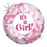 Tuf-Tuf Heliumballon „It's a Girl“ 45 cm | pro Stück Tuf-Tuf Heliumballon „It's a Girl“ 45 cm | pro Stück