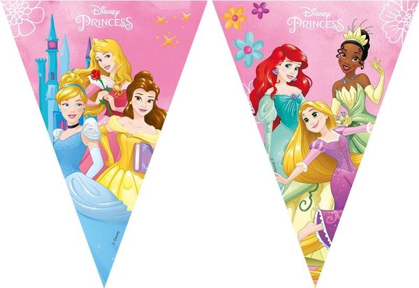 Procos Party Princess Garland Princess Live Your Story | 2.3 meters