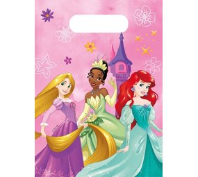 Procos Party Prinzessinnen-Gastgeschenktüten „Prinzessin – Erlebe deine Geschichte“ | 6 Stück