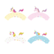 Tuf-Tuf Caissettes à cupcakes licorne arc-en-ciel | 8 pièces