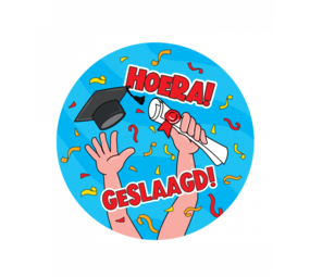 Paper Dreams Graduation Coasters 10cm | 6 pieces
