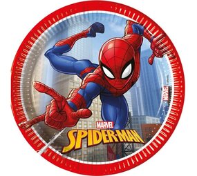 Procos Party Spider-Man Crime Fighter Signs 20cm | 8 pieces