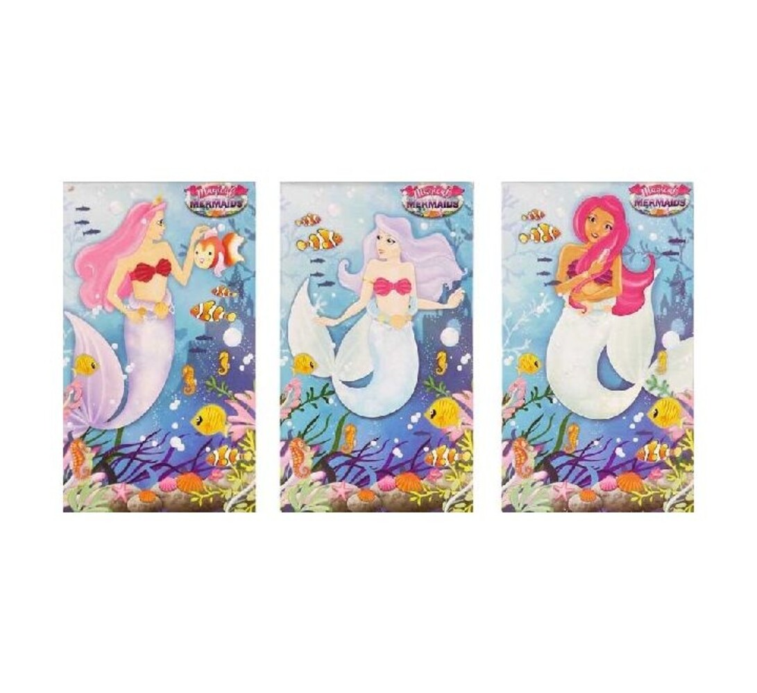 Henbrandt Carnet Sirène 5,5 x 9 cm | 12 pièces