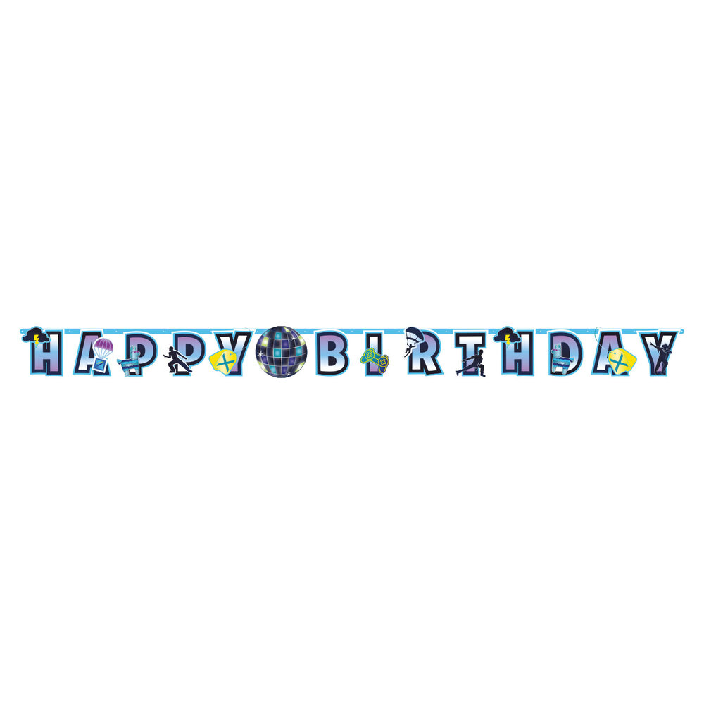 Riethmüller Fortnite Battle Royal Letter Garland 320cm | per piece