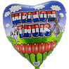 Folat Heliumballon „Willkommen zu Hause“, 45 cm | pro Stück Folat Heliumballon „Willkommen zu Hause“, 45 cm | pro Stück
