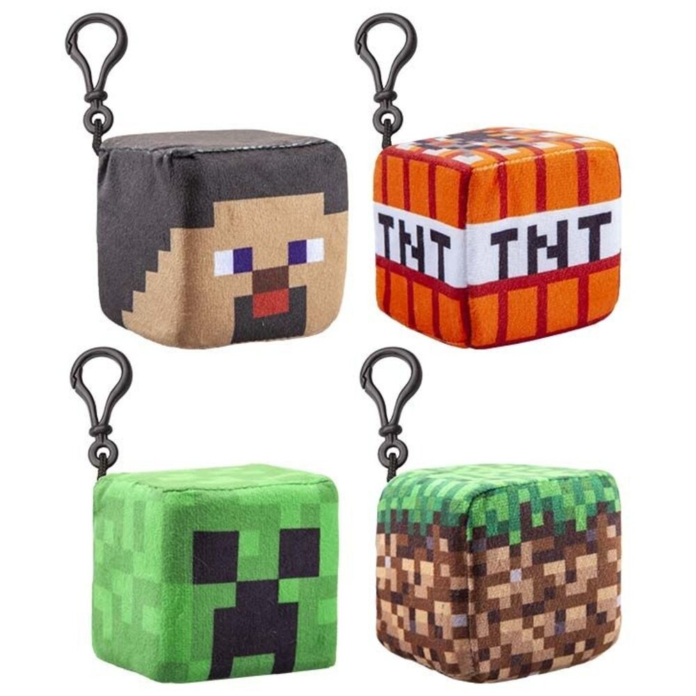 Tuf-Tuf Minecraft Keychain 7.5cm x 7.5cm | Per Piece