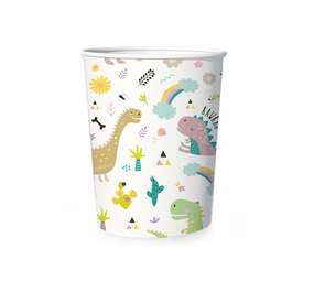 Tuf-Tuf Dino Time Beker 220ml | 6 stuks Tuf-Tuf Dino Time Beker 220ml | 6 stuks