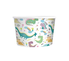 Tuf-Tuf Coupes à glace Dino Time 150 ml | 6 pièces