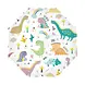 Tuf-Tuf Dino Time Plates 23cm | 6 pieces