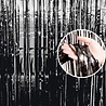 Paper Dreams Black Foil Door Curtain 100x200cm | per piece