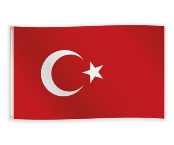 WeFiesta Turkish Flag 90x150cm | per piece
