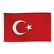 WeFiesta Türkische Flagge 90x150cm | pro Stück