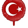 WeFiesta Heliumballon mit türkischer Flagge, 45 cm | pro Stück