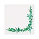 Godan Serviettes de table à motifs de feuilles 33 x 33 cm | 20 pièces