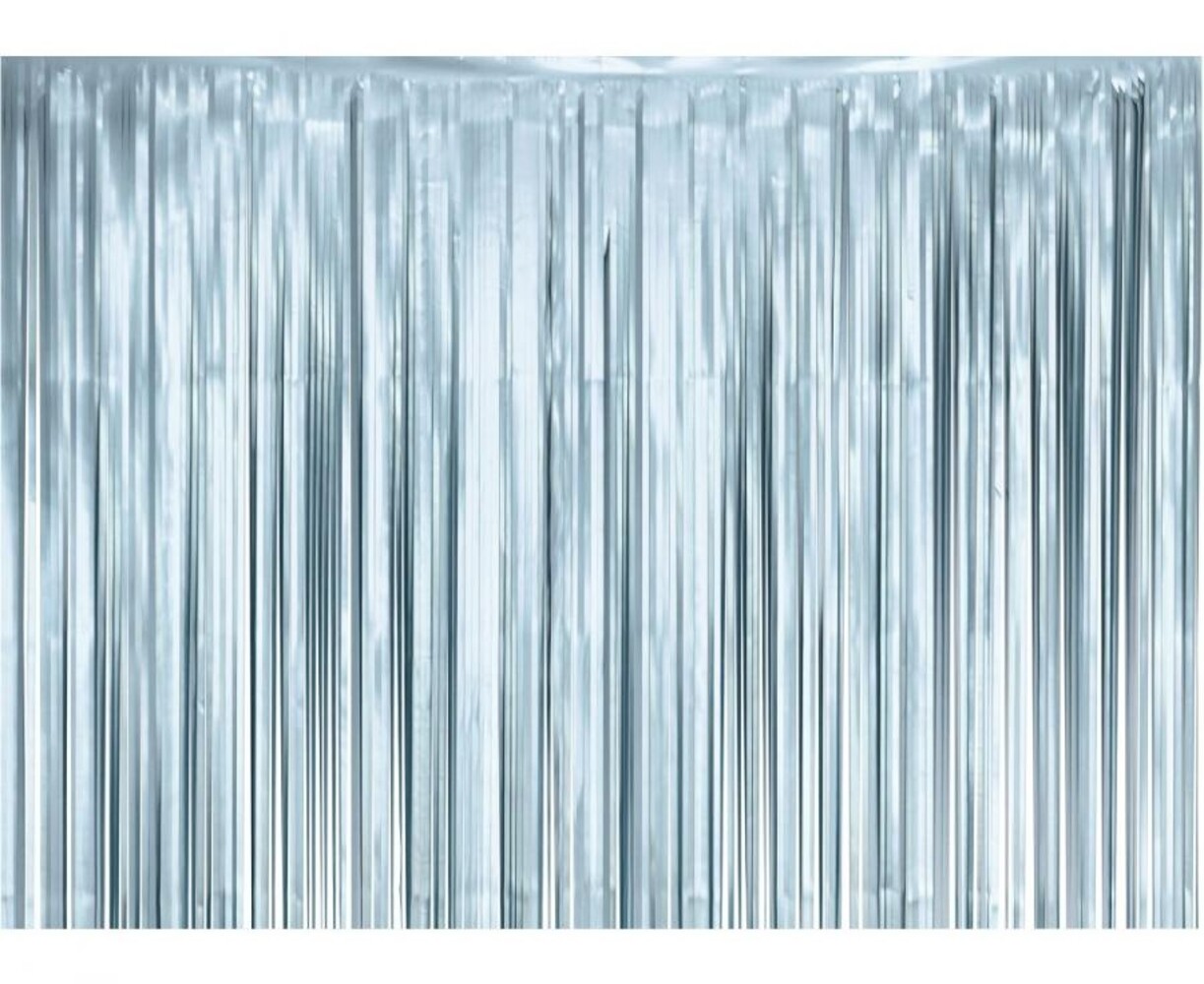 Folat Türvorhang, matt, hellblau | 100 x 200 cm
