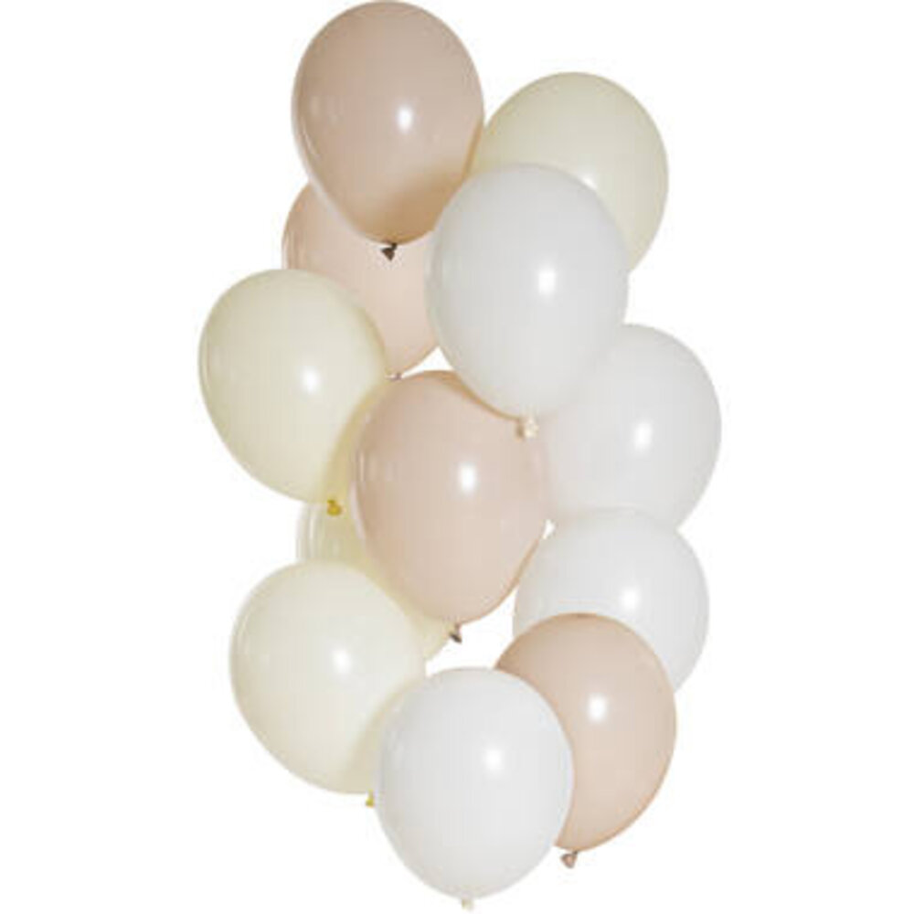 Folat Ballon-Set „Fast nackt“, 33 cm | 12 Stück