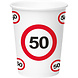 Folat Mug « Panneau de signalisation 50 ans » | 8 pièces