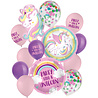 Folat Einhorn-Ballon-Set | 14-teilig