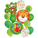 Folat Ballonnen set Jungle | 14-delig Folat Ballonnen set Jungle | 14-delig