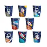 Tuf-Tuf Space and Space Cosmos Cups 220ml | 8 pieces Tuf-Tuf Space and Space Cosmos Cups 220ml | 8 pieces