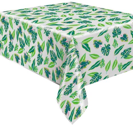 Unique Party Tischdecke mit Palmenblattmuster, 137 x 213 cm | pro Stück