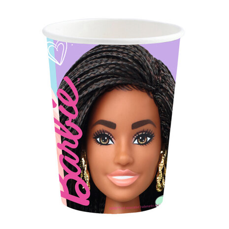 Riethmüller Barbie Sweet Life Becher 250 ml | 8er-Pack