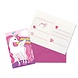 Procos Party Invitations Licorne Couleurs Arc-en-ciel | 6 pièces