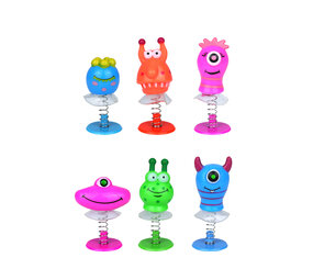 Henbrandt Jumping Monsters | per 6 stuks Henbrandt Jumping Monsters | per 6 stuks