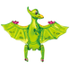 Tuf-Tuf Dinosaur Pterodactylus 4D SuperShape Balloon 80x55cm | per piece