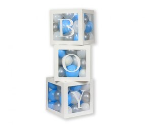 Godan Balloon Box Set Boy | Per Set