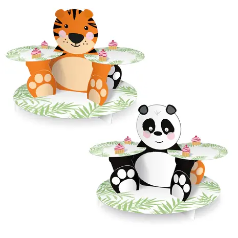 Tuf-Tuf Cupcakes Animaux de la Jungle Standard | à la pièce