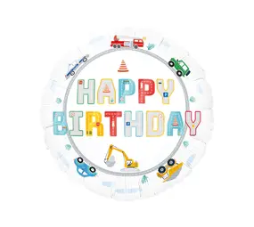 Tuf-Tuf Voertuigen Folie Ballon 45cm | Per Stuk Tuf-Tuf Voertuigen Folie Ballon 45cm | Per Stuk