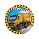 Godan Borden Under Construction Betonmixer 19cm | 8 stuks Godan Borden Under Construction Betonmixer 19cm | 8 stuks