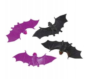 Vleermuizen set Paars/Zwart | 6 stuks Vleermuizen set Paars/Zwart | 6 stuks