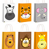 Henbrandt Sachet cadeau Animaux de la jungle 14 x 21 x 7 cm | à l'unité Henbrandt Sachet cadeau Animaux de la jungle 14 x 21 x 7 cm | à l'unité