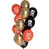 Folat Piratenballon-Set 33 cm | 12 Stück