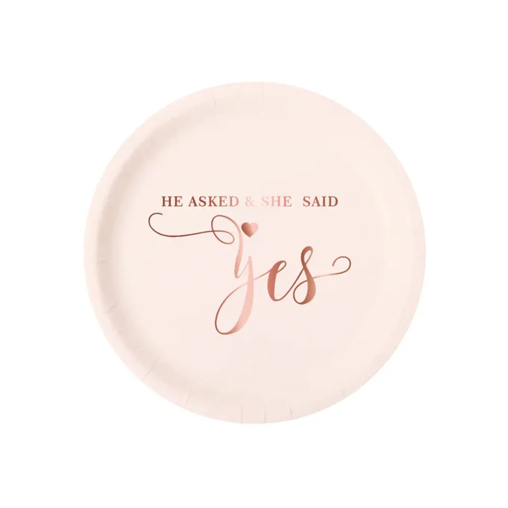 Tuf-Tuf Engagement Signs He Asked & She Said Yes 18cm | 6 pieces