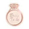 Tuf-Tuf Engagement Napkins Bride To Be 11x15cm | 10 pieces Tuf-Tuf Engagement Napkins Bride To Be 11x15cm | 10 pieces