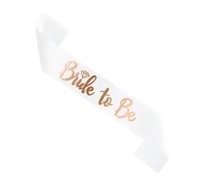 Tuf-Tuf Brautschärpe 10 cm x 160 cm | Pro Stück