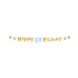 Paper Dreams 1 Year Letter Garland Blue 2.5 meters | Per Piece