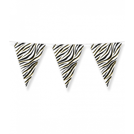 Paper Dreams Zebra Print Bunting 10 m | per piece