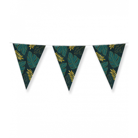 Paper Dreams Palm Leaf Print Bunting 10 m | per piece
