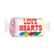 Swizzels Mini rouleaux de bonbons en forme de cœurs | 25 pièces