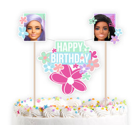Riethmüller Barbie Sweet Life Caketopper 26cm | Per Stuk Riethmüller Barbie Sweet Life Caketopper 26cm | Per Stuk