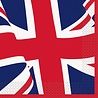 Unique Party Serviettes de table Royaume-Uni Union Jack 33x33cm | 16 pièces Unique Party Serviettes de table Royaume-Uni Union Jack 33x33cm | 16 pièces