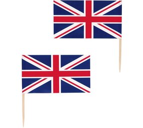 Unique Party Verenigd Koninkrijk Union Jack Prikkers | 30 stuks